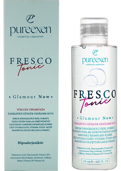 Cosmetıcs Fresco Tonic – Akne Siyah Nokta Leke Karşıtı Koruyucu Günlük Cilt Temizleyici fiyatları