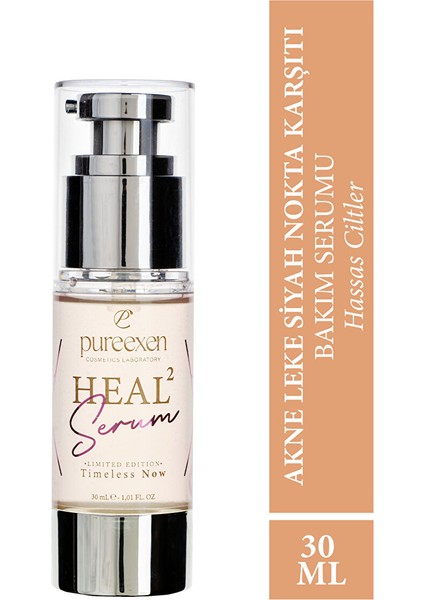 Cosmetics- Heal Serum – Hassas Cilteler Için Akne ve Siyah Nokta Karşıtı Serum