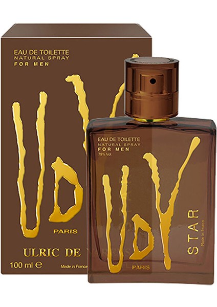Udv Star Odunsu Ferah Erkek Parfüm Edt 100 ml