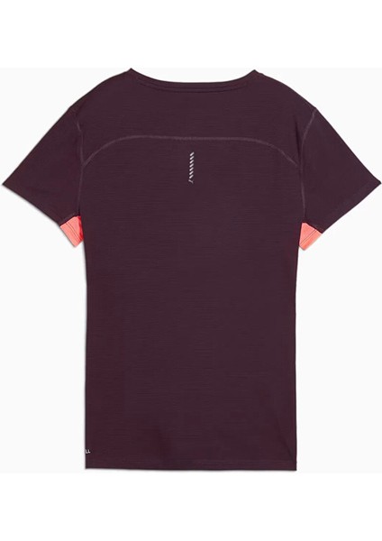 Bordo Kadın Normal Düz T-Shirt 52506144 Run Favorıtes Velocıty Tee fiyatları