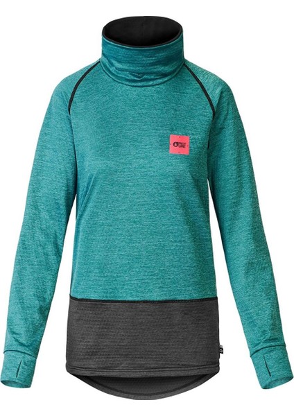 Blossom Grid Fleece Kadın Süveter