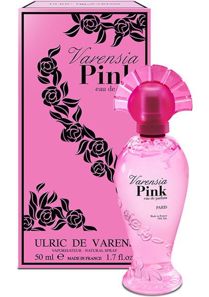 Varensia Pink Çiçeksi Kadın Parfüm Edp 50 ml