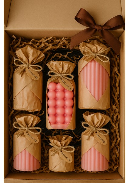 Dekoratif Mum Vazo & Tepsi Hediye fiyatları