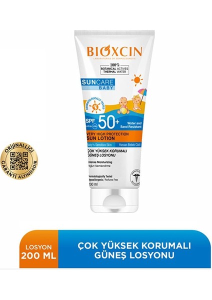 Suncare Baby SPF50+ Mineral Güneş Kremi 100 ml fırsatları
