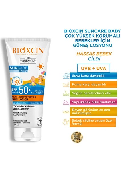 Suncare Baby SPF50+ Mineral Güneş Kremi 100 ml indirimleri