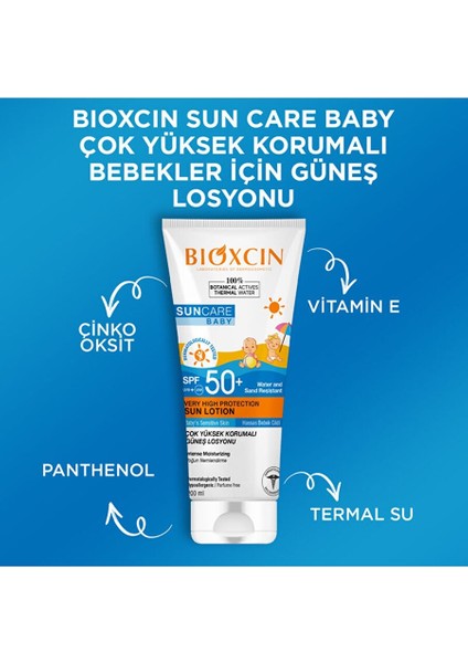 Suncare Baby SPF50+ Mineral Güneş Kremi 100 ml