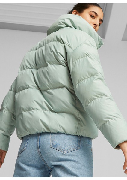Yeşil Kadın Fermuarlı Mont Better Polyball Puffer Green Fog fiyatları