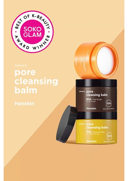 Pore Cleansing Balm Bha- Karma ve Yağlı Ciltler/gözenek ve Makyaj Temizleme Balmı [ 80 G ]