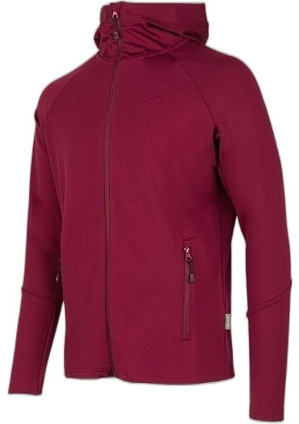 Selenge Fermuarlı Kapşonlu Sweat Bordo fiyatları