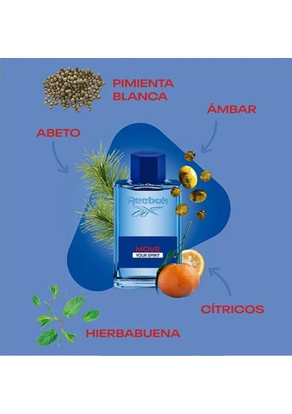 Move Your Spirit Edt 100 ml Erkek Parfümü modelleri
