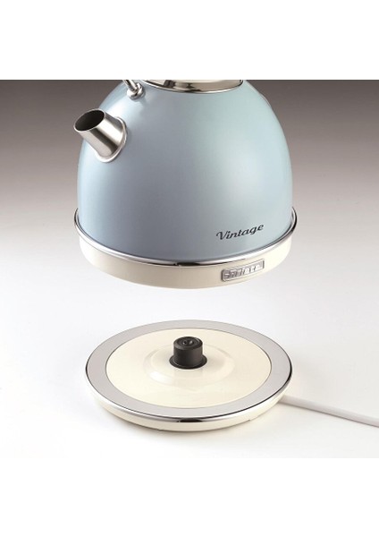 Vintage Dom 1,7l Su Isıtıcı Kettle Mavi fırsatları