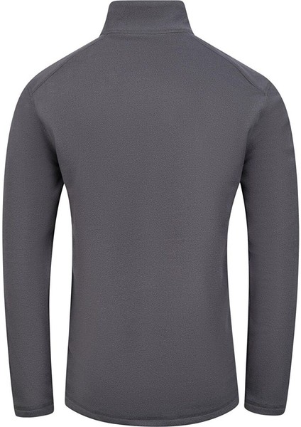 Cedric Erkek Yarım Fermuarlı Ince Polar Sweatshirt Antrasit indirimleri