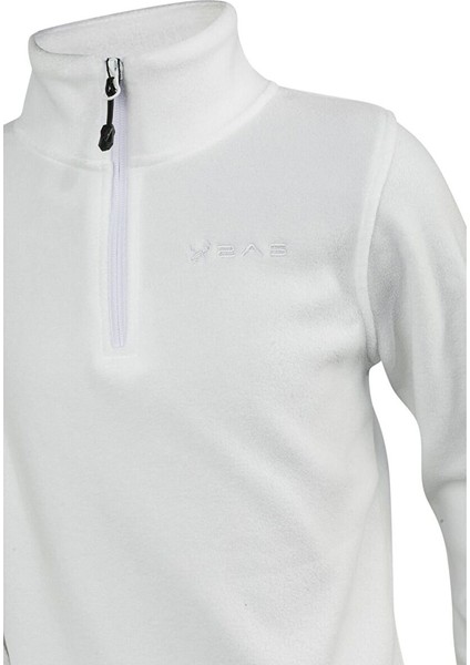 Clara Çocuk Yarım Fermuarlı Ince Polar Sweatshirt modelleri