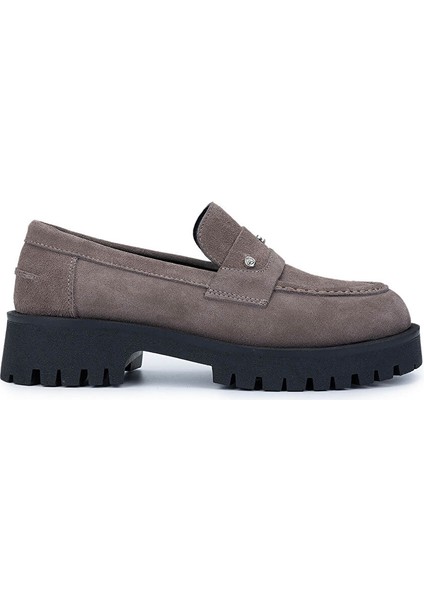 Siyah Kadın Rugan Loafer 1054 01 Bn Ayk SK24-25