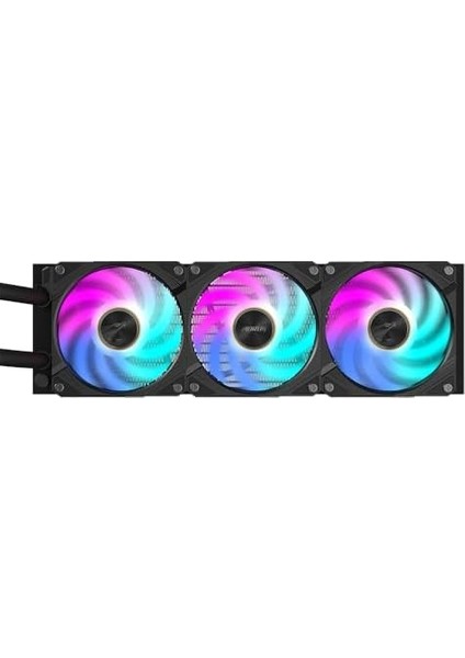 Waterforce x Iı 360 Manyetik Kilitleme Mekanizmalı Fan, 60 x 60MM Full Color LCD Ekran, Profesyonal Gaming Sıvı Cpu Soğutucu fiyatları