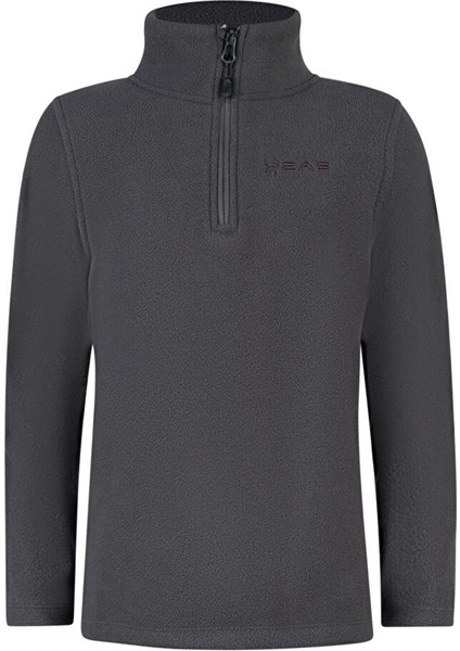 Clara Çocuk Yarım Fermuarlı Ince Polar Sweatshirt