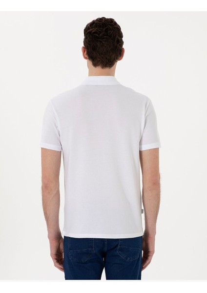 Beyaz Slim Fit Tişört indirimleri