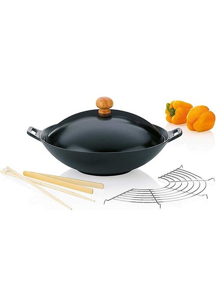 Asia Wok Seti 5 Parça 36 cm
