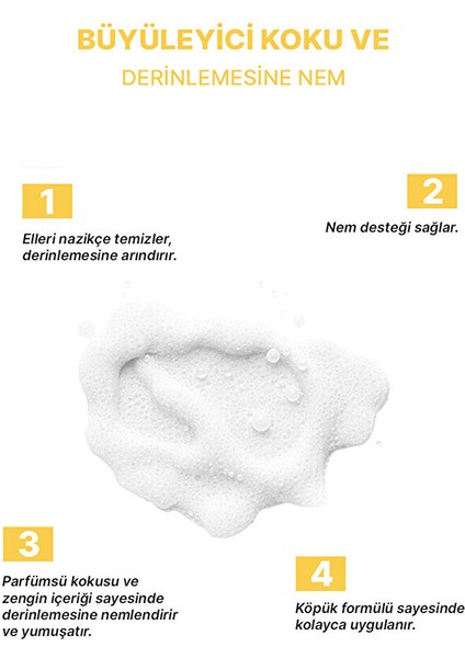 Nemlendirici Arındırıcı Gold Aura Köpük Sabun 300 ml