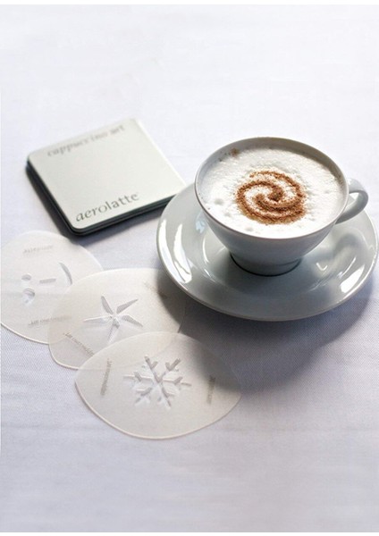 6 Eğlenceli Tasarımlı Cappuccino Art Şablonu indirimleri