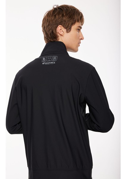 Siyah Erkek Bato Yaka Relaxed Fit Sweatmont D3WM-SWT6 indirimleri
