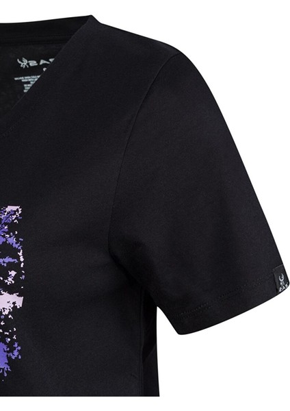 Alone Baskılı V Yaka Kadın T-Shirt 405 modelleri