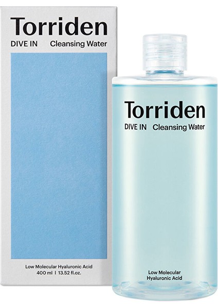 - Dıve-In Low Molecular Hyaluronic Acid Cleansing Water (8 Tip Mikro Hyaluronik Asitli Makyaj ve Güneş Kremi Temizleyici) 400ML