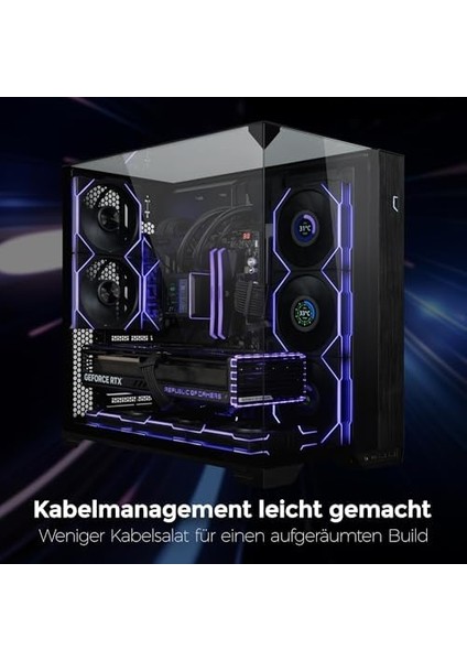 Li Unı Fan Tl Wıreless LCD 1X120MM Siyah Kasa Fanı (G99.12TLLCD1W1B.00) fiyatları