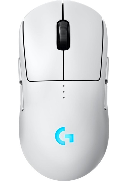 G Pro 2 Lıghtspeed Kablosuz Oyun Mouse'u, Hero 2 32K Dpı Sensör, 500+ Ips, Usb-C Şarj, 4 Özelleştirilebilir Tuş, Sağ ve Sol Elle Kullanıma Uygun, Pc/mac Için, Beyaz