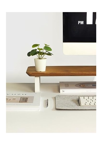 Wood Monitör Yükseltici, Monitör Standı, Ahşap Ekran Yükseltici (Meşe) modelleri