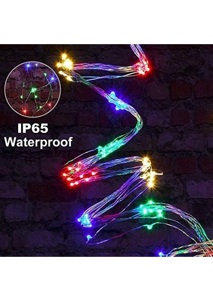 Güneş Enerjili Rgb 100 Led, 12 Metre,8 Modlu, Peri LED Bahçe, Veranda, Avlu, Balkon, Havuz Kenarı, Düğün, Parti, Peyzaj Aydınlatma Su Geçirmez Lamba fiyatları