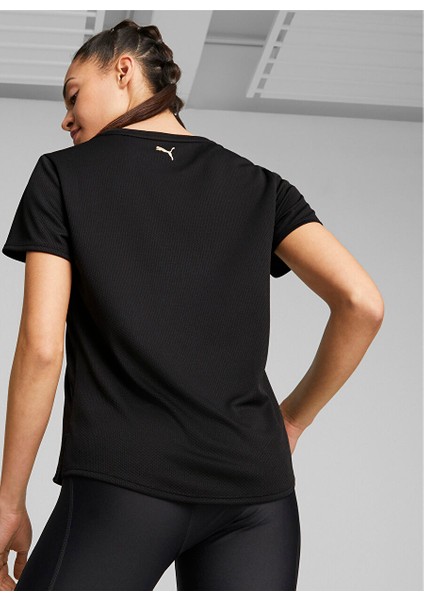 Siyah Kadın Yuvarlak Yaka T-Shirt 52384451PUMA Fıt Ultrabreathe Tee fiyatları