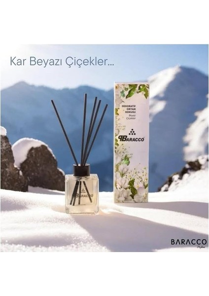 Beyaz Çiçek Aromalı Çubuklu Oda Parfümü – Doğal Ferahlık ve Zarafet (100 ml) fiyatları