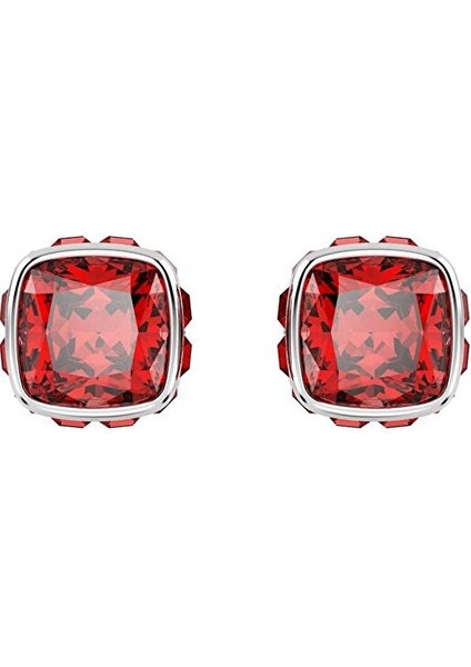 5661959 Swarovski Küpe Birthstone:pe Studs Jul Red/rhs