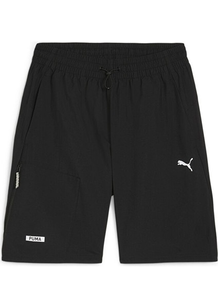 67892201 Desert Road Cargo Shorts Siyah Erkek Şort