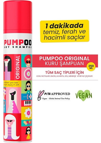Original Kuru Şampuan - Original Dry Shampoo