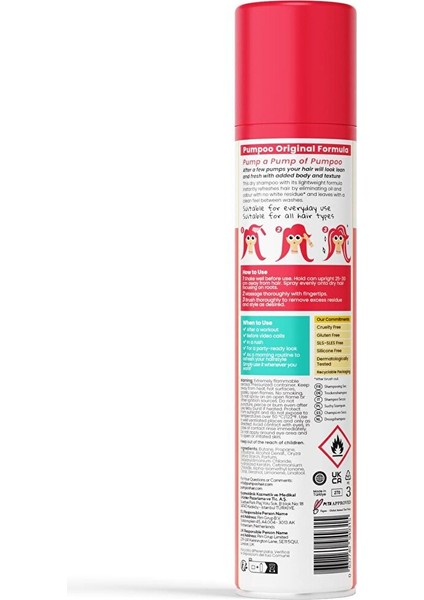Original Kuru Şampuan - Original Dry Shampoo
