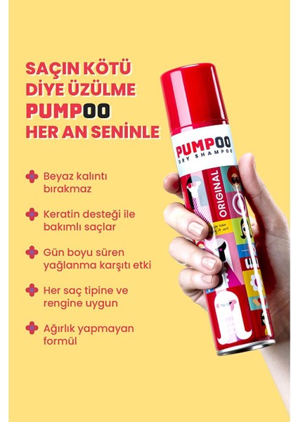 Original Kuru Şampuan - Original Dry Shampoo
