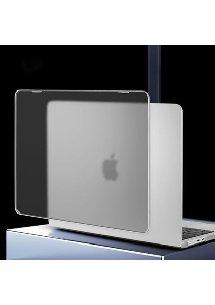 MacBook Air 13,6 ile Uyumlu M4 (A3240) M3 (A3113) M2 (A2681) Polikarbonat Sert Koruyucu Çizilme ve Darbe Önleyici Kılıf (Mat-Uzay Gri, 13.6 Inç 2022-2023-2024-2025) fiyatları