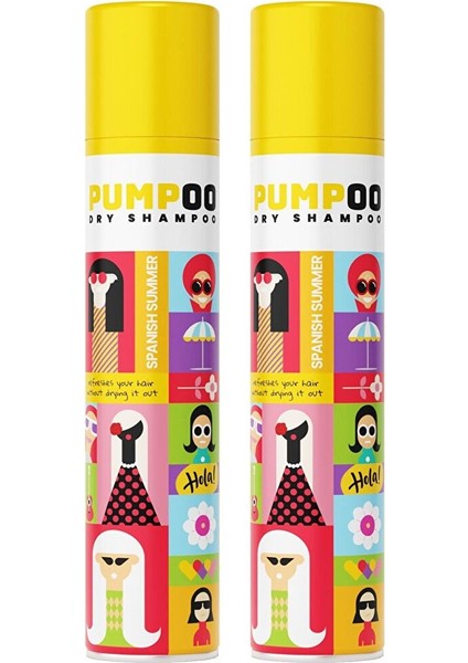 Spanish Summer Kuru Şampuan - Spanish Summer Dry Shampoo X2 Adet