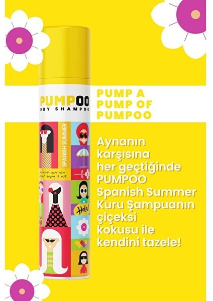 Spanish Summer Kuru Şampuan - Spanish Summer Dry Shampoo X2 Adet