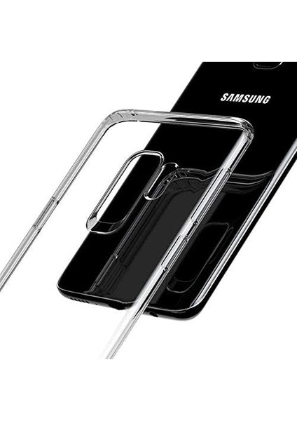 Samsung Galaxy A8 2018 Uyumlu Şeffaf Süper Silikon Kılıf