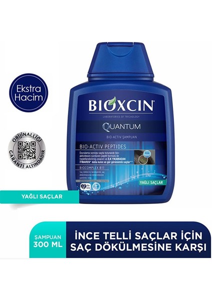 Quantum Yağlı Saçlar Için Şampuan 300ML indirimleri