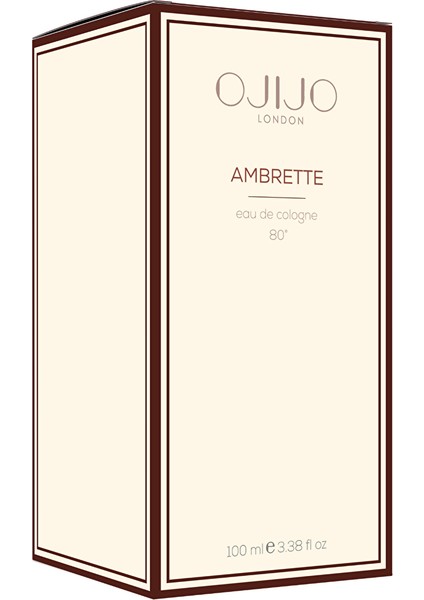 Ambrette Kolonya 100 ml - 80° Edc