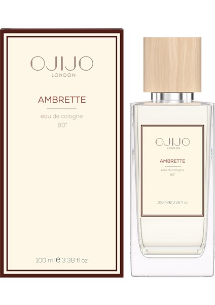 Ambrette Kolonya 100 ml - 80° Edc