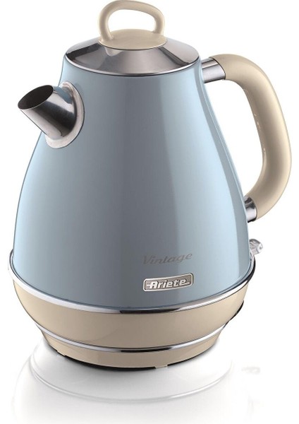 Vintage 1,7l Su Isıtıcı Kettle Mavi