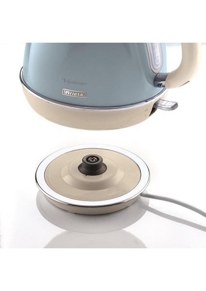 Vintage 1,7l Su Isıtıcı Kettle Mavi modelleri