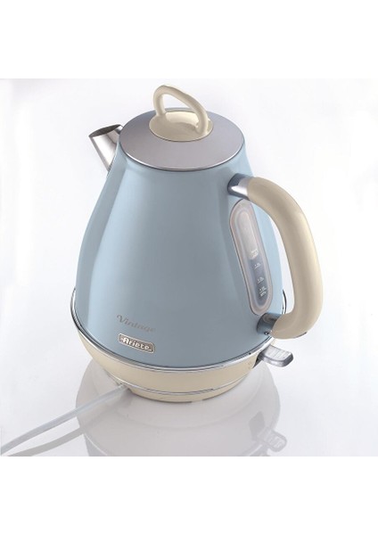 Vintage 1,7l Su Isıtıcı Kettle Mavi fırsatları