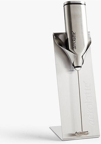 Premium Paslanmaz Çelik Standlı Kahve ve Süt Köpürtücü
