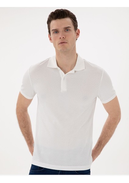 Beyaz Slim Fit Tişört modelleri